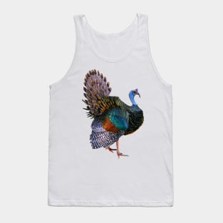 Ocellated Turkey Tank Top